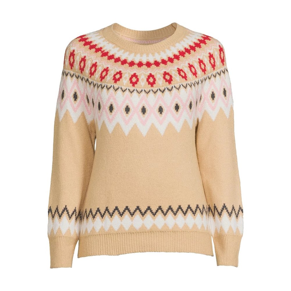 Holiday Time Crewneck Christmas Sweater